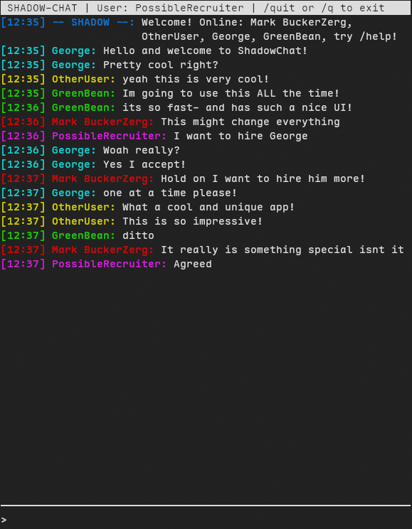 TUI Chatroom thumbnail